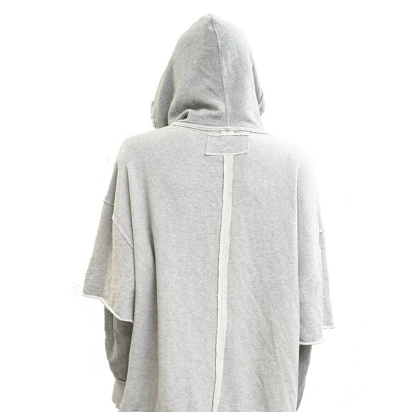 Free People We The Free Cher Twofer Hoodie Top Sweatshirt Cotton M New 283697 - Picture 11 of 11